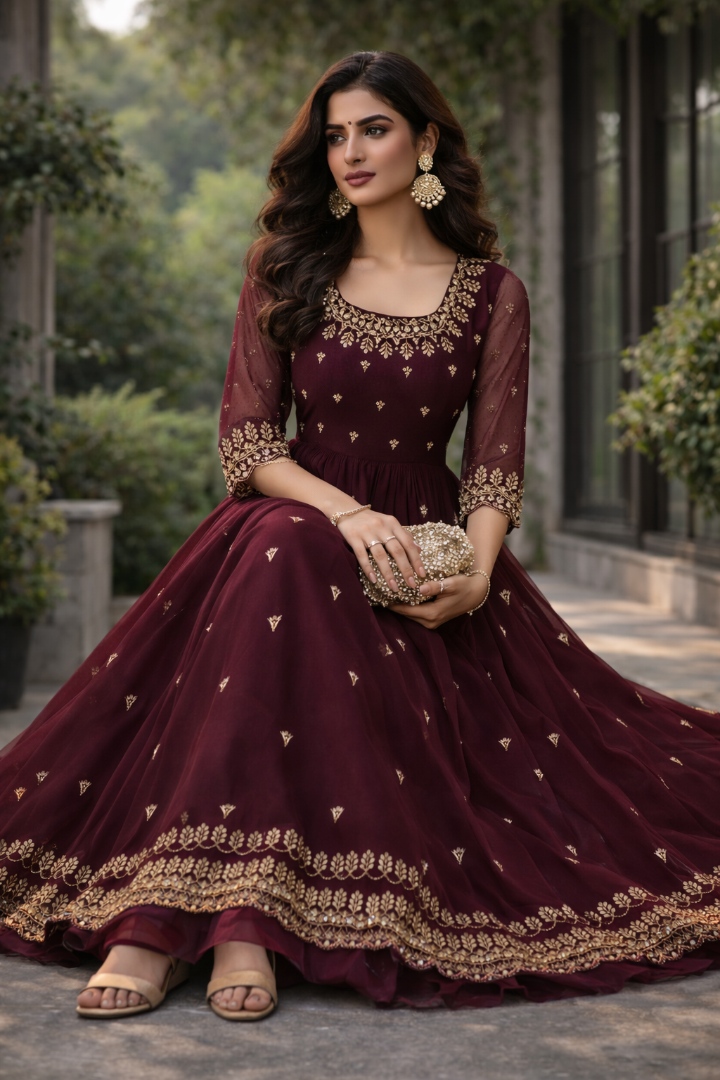Premium Anarkali Occasion Wear