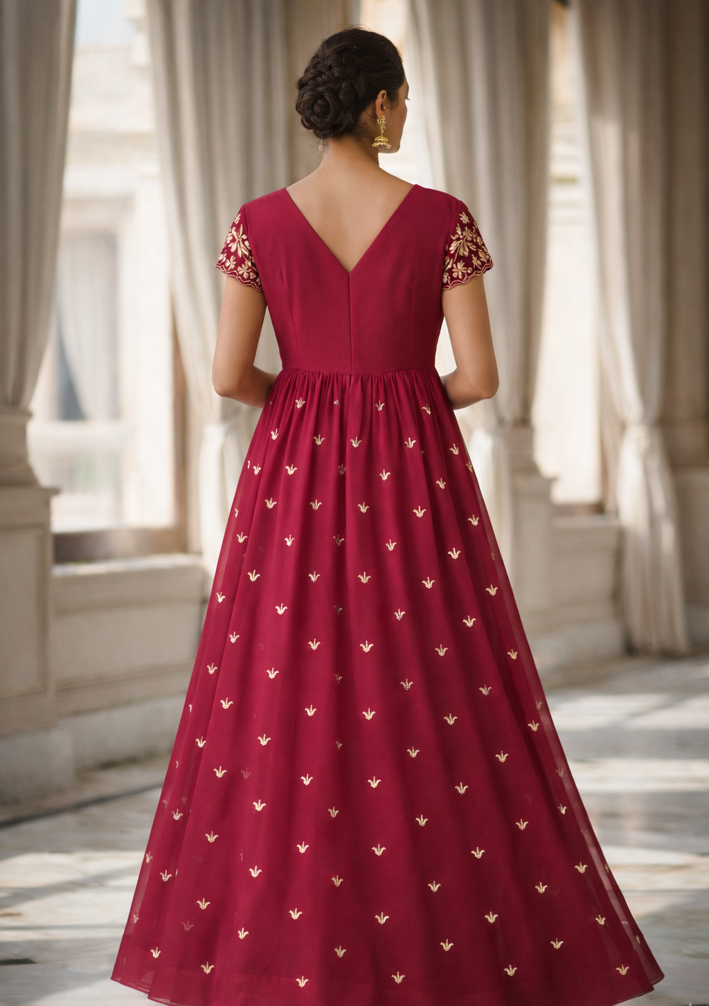 Zarmin Royale Handcrafted Anarkali