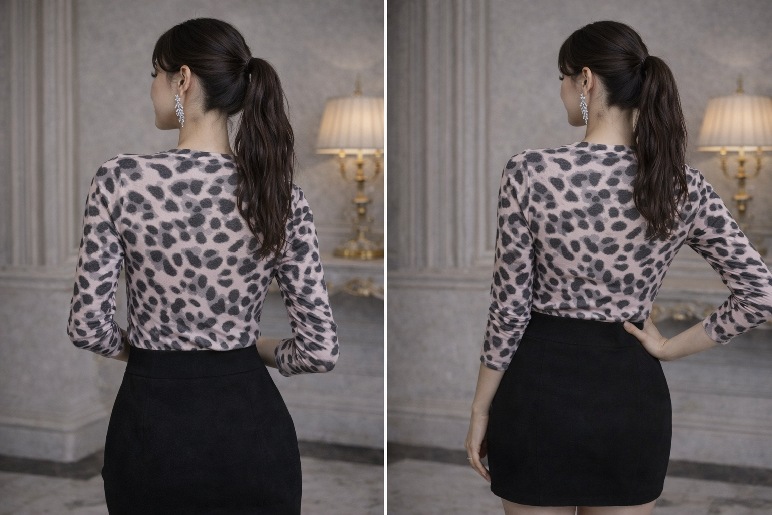 Queen Leopard Vanria Top